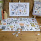 Stay Pawsitive 500 Piece Jigsaw Puzzle