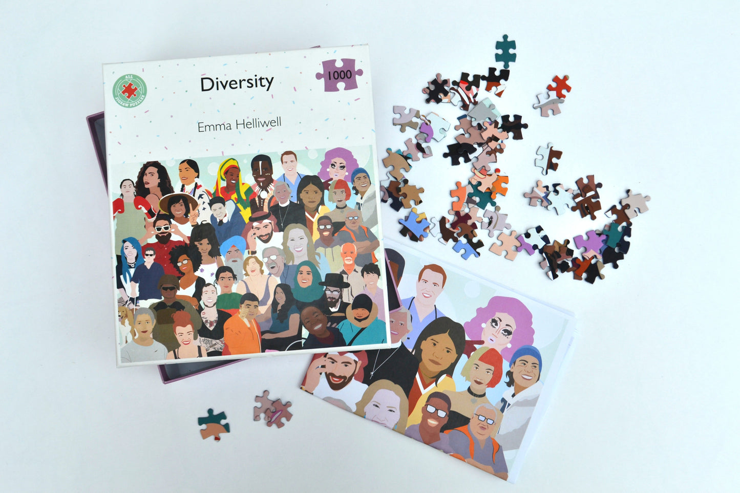 Diversity jigsaw 1000 Piece Jigsaw Puzzle