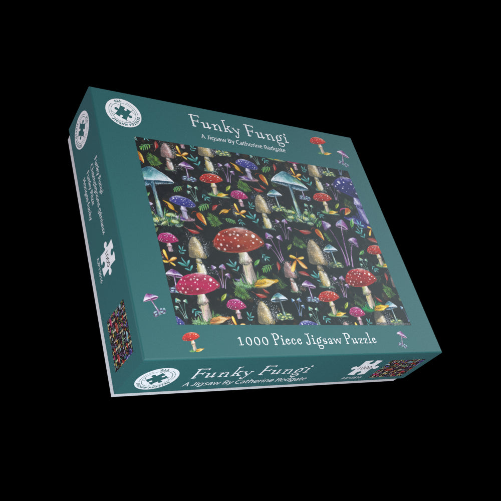 Funky Fungi 1000 Piece Jigsaw Puzzle
