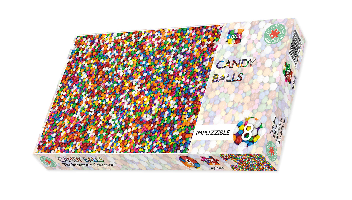 Candy Balls  - Impuzzible No.8 - 1000 Piece Jigsaw puzzle