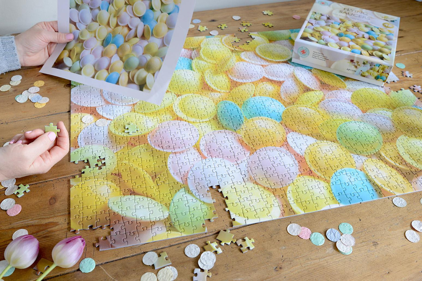 Flying Saucers Impuzzible No.46 - 1000 Piece Jigsaw Puzzle