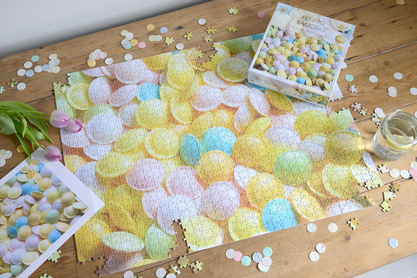 Flying Saucers Impuzzible No.46 - 1000 Piece Jigsaw Puzzle