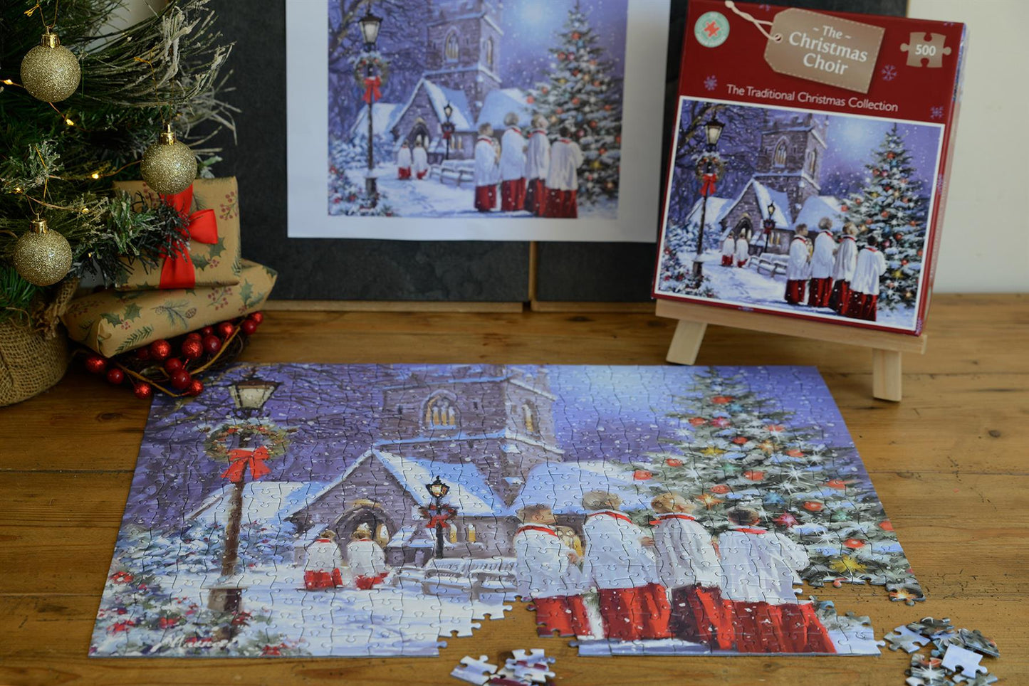 The Christmas Choir 500 Piece Jigsaw Puzzle