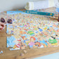 Day at the Beach - Len Epstein 1000 Piece Jigsaw Puzzle