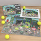 Chaos at the Tennis Tournament No.6 - 1000 Piece Jigsaw Puzzle