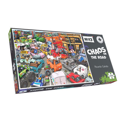 Chaos on the Road - No.13 1000 Piece Jigsaw Puzzle