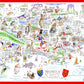 Map of Sussex - Tim Bulmer 1000 Piece Jigsaw Puzzle