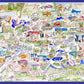 Map of Gloucestershire - Tim Bulmer 1000 Piece Jigsaw Puzzle