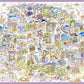 Map of Norfolk - Tim Bulmer 1000 Piece Jigsaw Puzzle