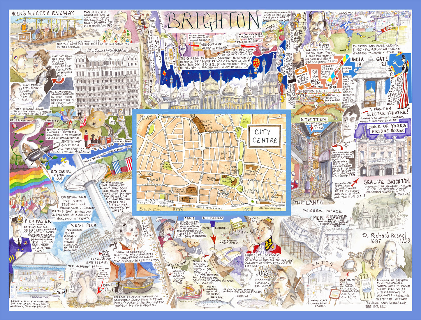 Tim Bulmer Brighton 1000 piece jigsaw puzzle