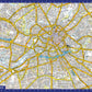 A-Z Map of  Manchester 1000 Piece Jigsaw