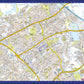 A-Z Map of  Milton Keynes 1000 Piece Jigsaw