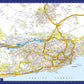 A-Z Map of  Folkestone 1000 Piece Jigsaw