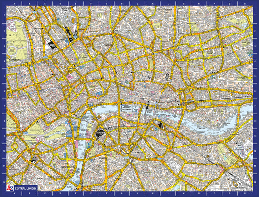 A-Z Map of  London 1000 Piece Jigsaw