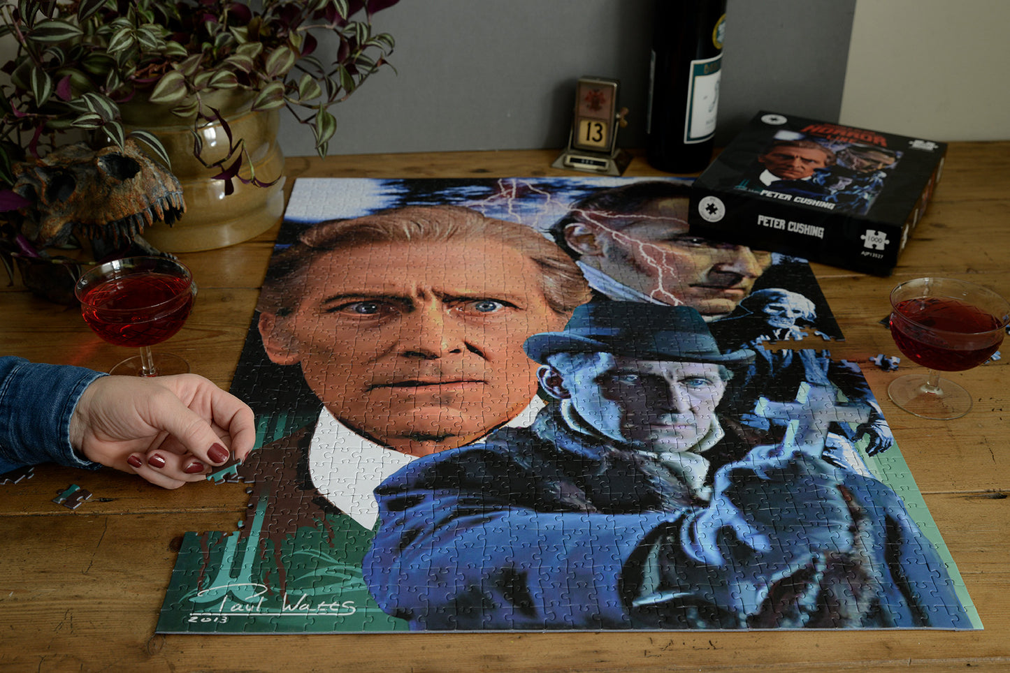 Peter Cushing King of Horror 1000 Piece Jigsaw Puzzle