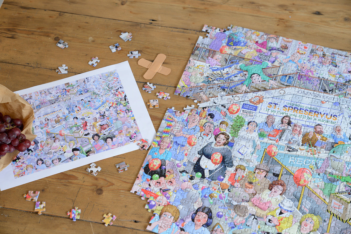 PRE-ORDER Mike Jupp 'I Love Healthcare 1000 Piece Jigsaw Puzzle