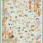 Tim Bulmer 'Map of Cambridge 1000 Piece Jigsaw Puzzle'