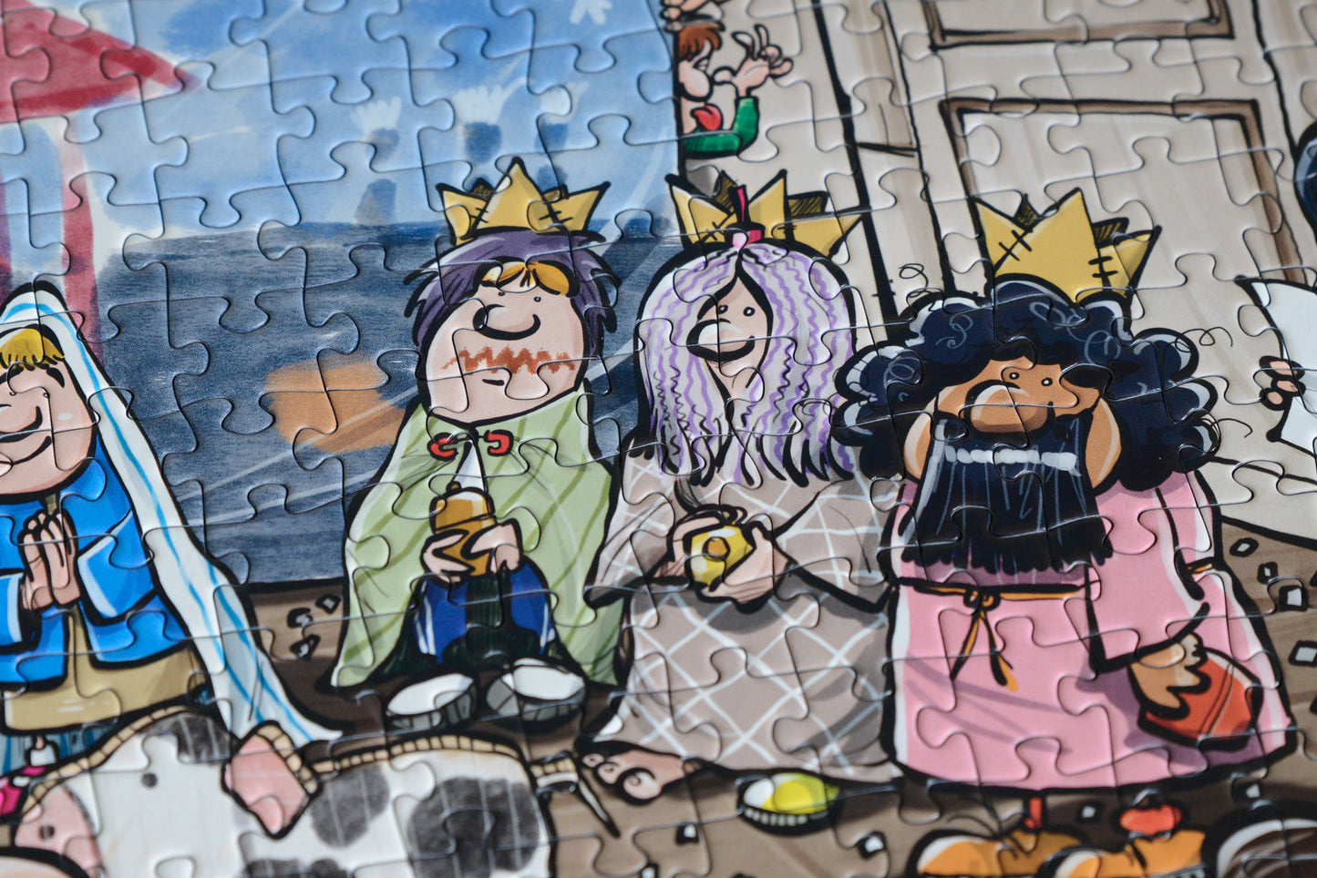 Djigsaw Vu  at the Nativity 2 x 1000 Piece Jigsaw