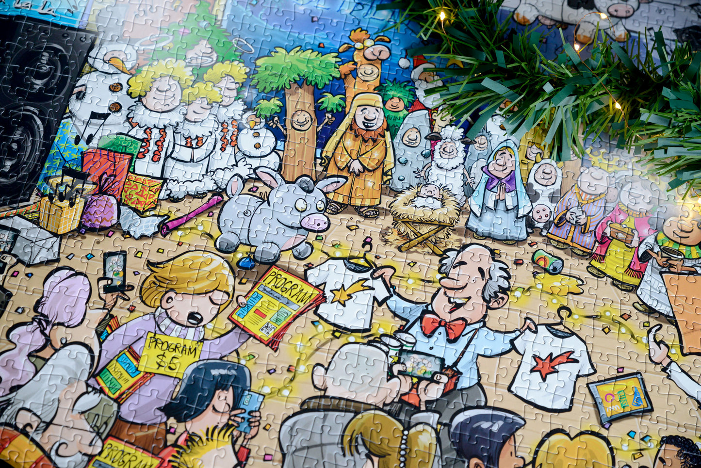 Djigsaw Vu  at the Nativity 2 x 1000 Piece Jigsaw