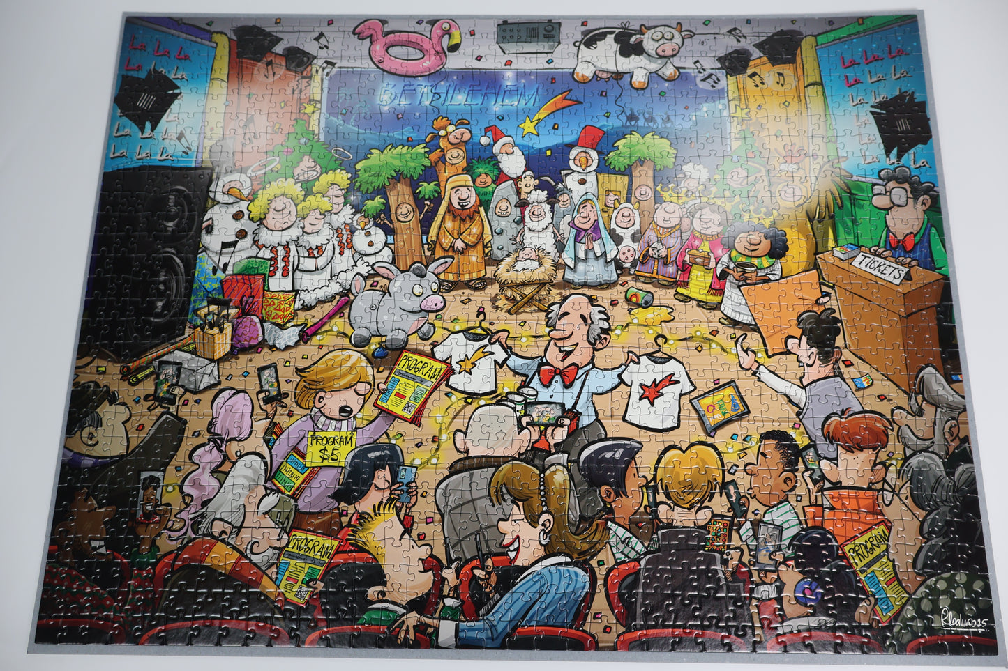 Djigsaw Vu  at the Nativity 2 x 1000 Piece Jigsaw