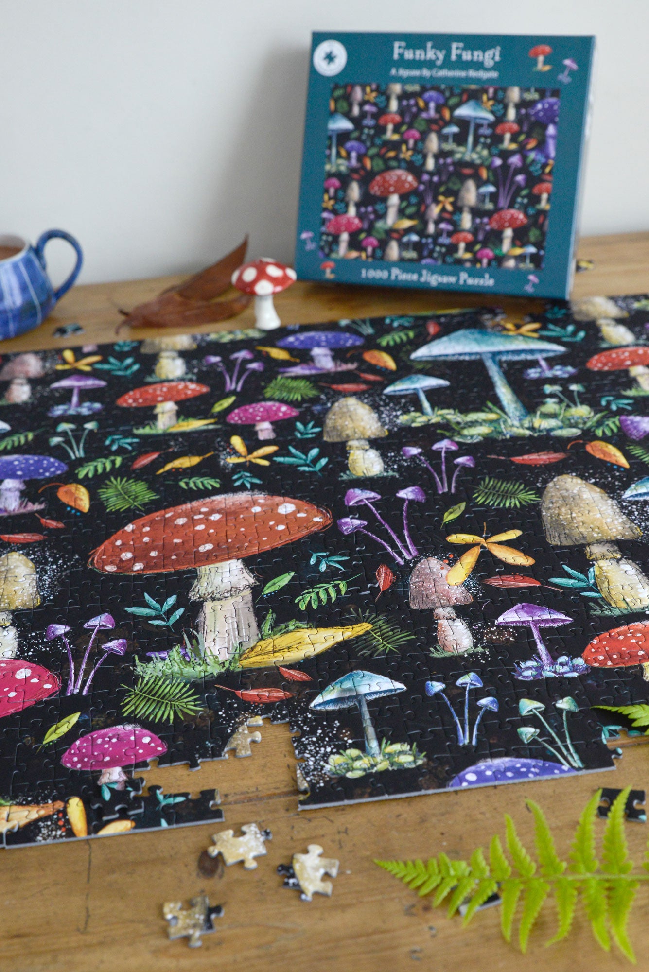 Funky Fungi 1000 Piece Jigsaw Puzzle