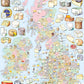 A Cheesemonger's Map of British & Irish Cheese 1000 Piece Jigsaw Puzzle