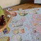 Cheese Map of Great Britain and Ireland 1000 Piece Jigsaw Puzzle