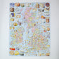 Cheese Map of Great Britain and Ireland 1000 Piece Jigsaw Puzzle