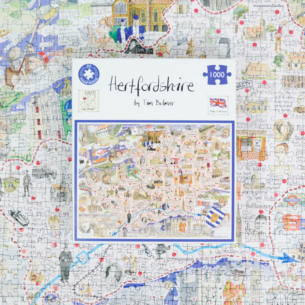Hertfordshire- Tim Bulmer 1000 Piece Jigsaw Puzzle