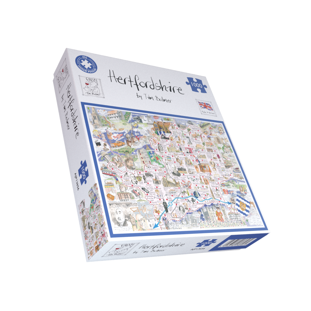 Hertfordshire- Tim Bulmer 1000 Piece Jigsaw Puzzle