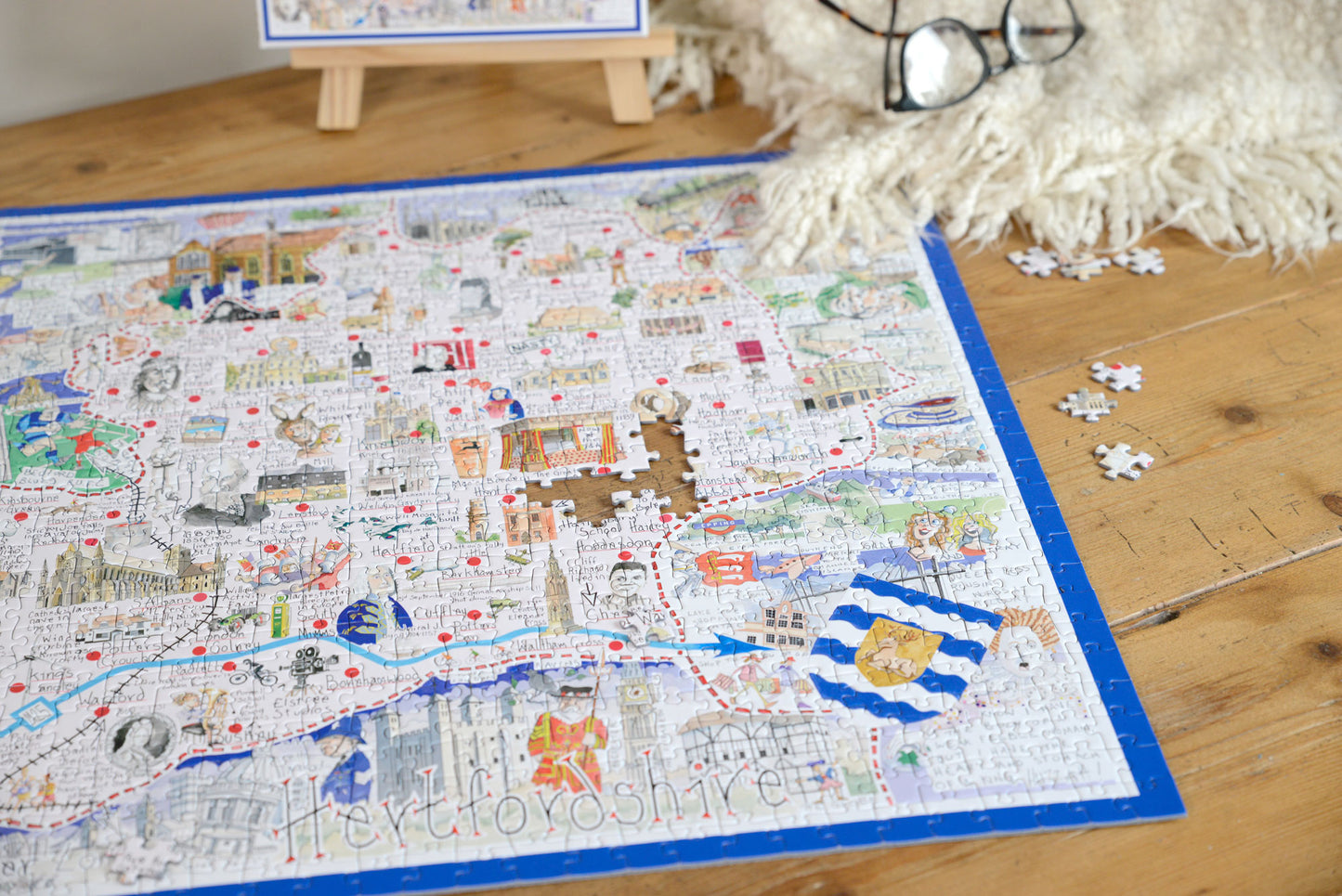 Hertfordshire- Tim Bulmer 1000 Piece Jigsaw Puzzle