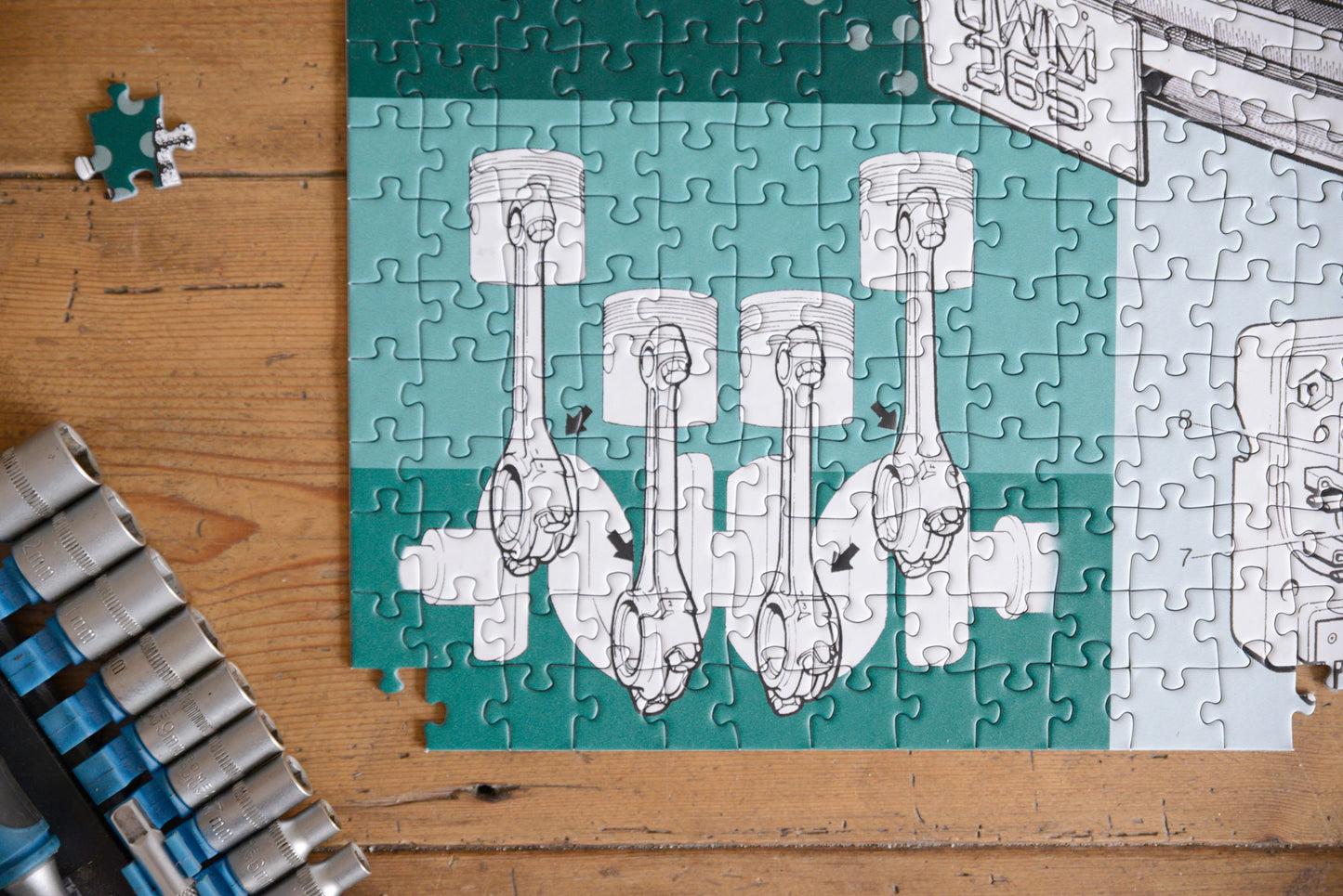 Haynes MG Midget 65th Anniversary 1000 Piece Jigsaw Puzzle