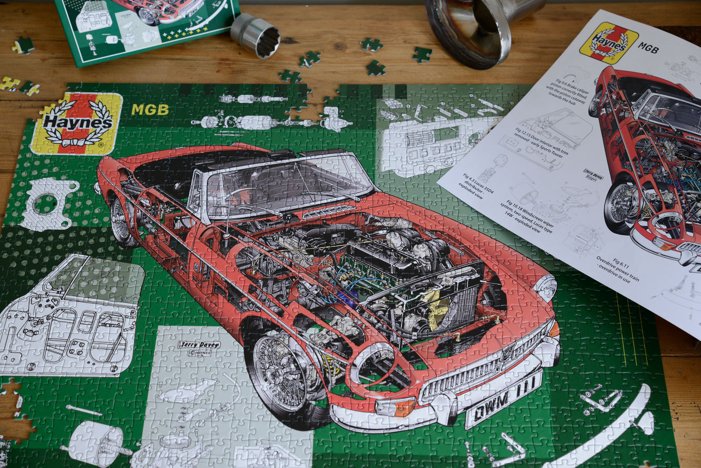 Haynes MGB 1000 Piece Jigsaw Puzzle