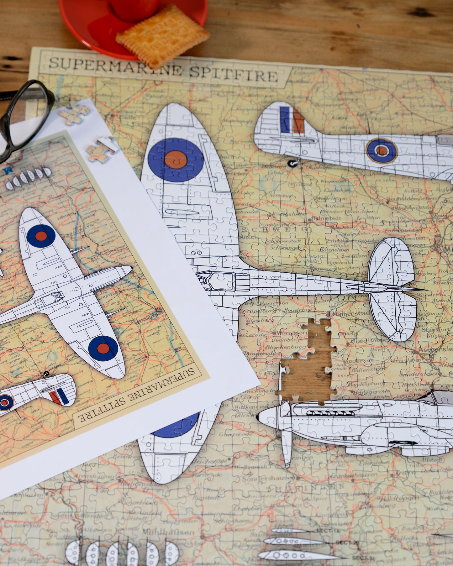 Imperial War Museums Spitfire 90th Anniversary 1000 Piece Jigsaw Puzzle