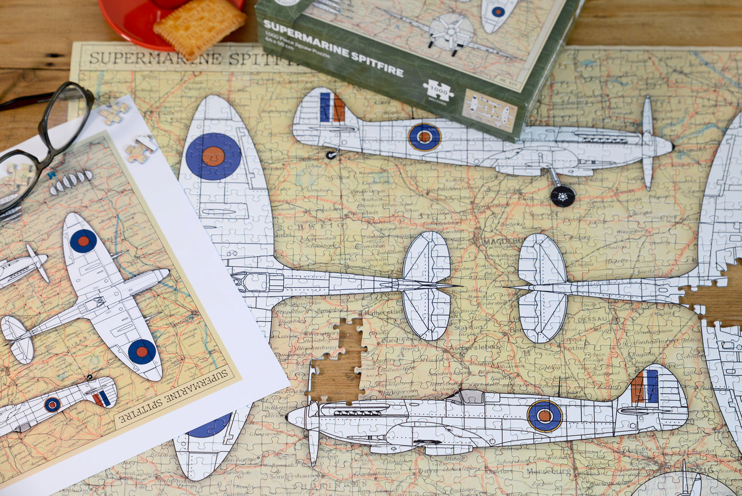 Imperial War Museums Spitfire 90th Anniversary 1000 Piece Jigsaw Puzzle