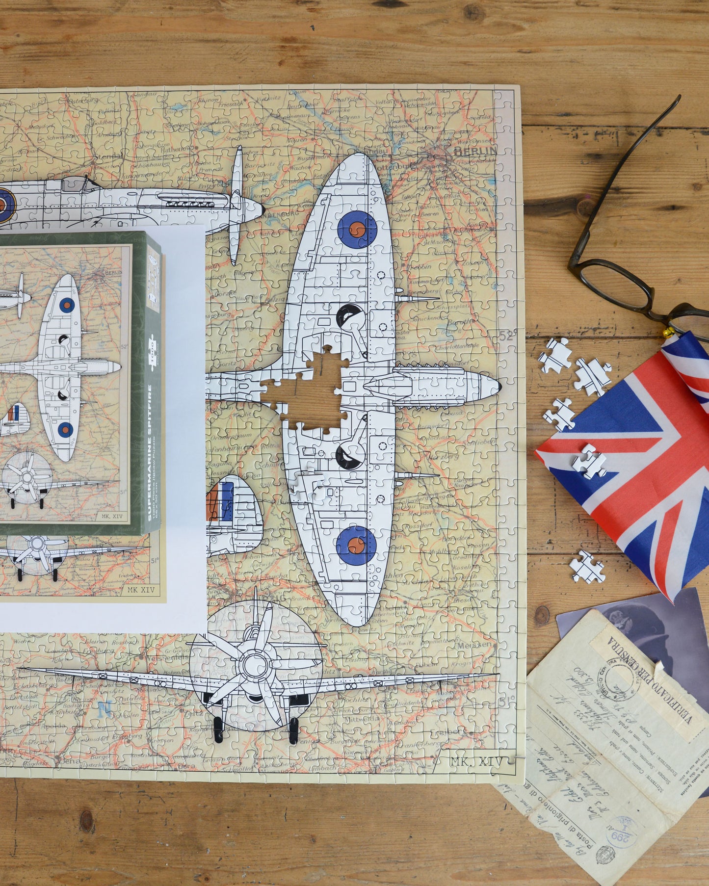 Imperial War Museums Spitfire 90th Anniversary 1000 Piece Jigsaw Puzzle