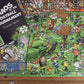 Chaos at The Football Tournament No.25 1000 Piece Jigsaw Puzzle