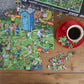 Chaos at The Football Tournament No.25 1000 Piece Jigsaw Puzzle