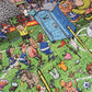 Chaos at The Football Tournament No.25 1000 Piece Jigsaw Puzzle