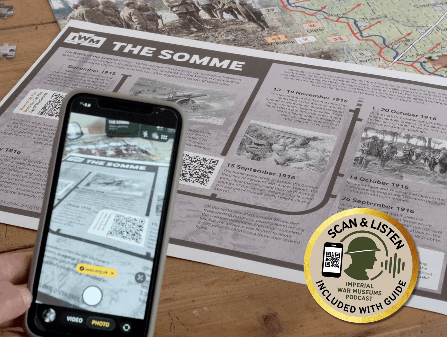 110th Anniversary of the Battle of the Somme 1000 Piece Jigsaw Puzzle