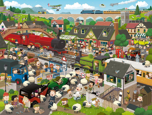 Little Chuffing 1000 Piece Jigsaw Puzzle
