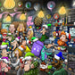 Djigsaw Vu Christmas Cheers Through the Years 2 x 1000 Piece Jigsaw Puzzle