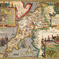 Caernarfonshire Historical Map 1000 Piece Jigsaw Puzzle (1610)