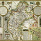 Cumberland Historical Map 1000 Piece Jigsaw Puzzle (1610)