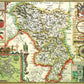Derbyshire Historical Map 1000 Piece Jigsaw Puzzle (1610)
