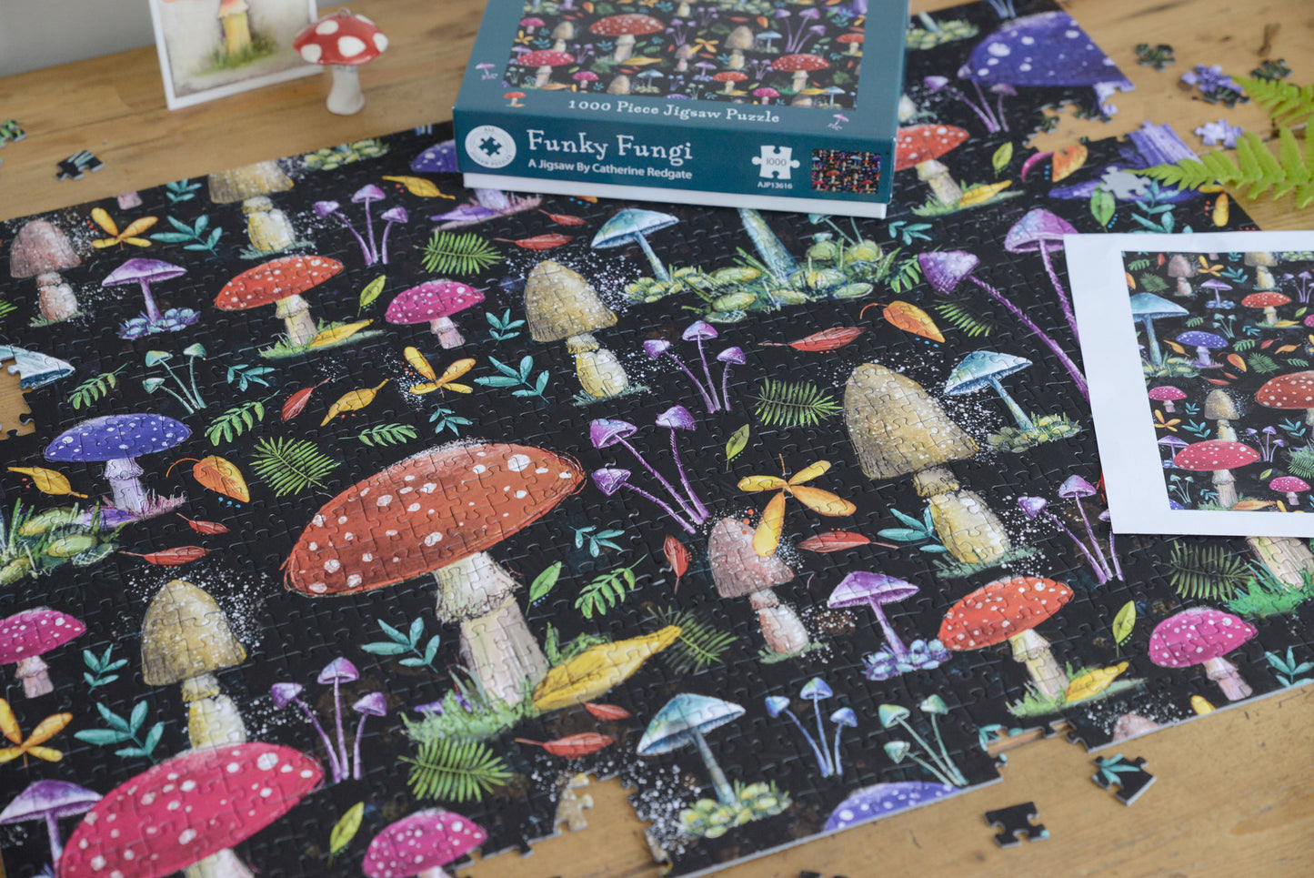 Funky Fungi 1000 Piece Jigsaw Puzzle