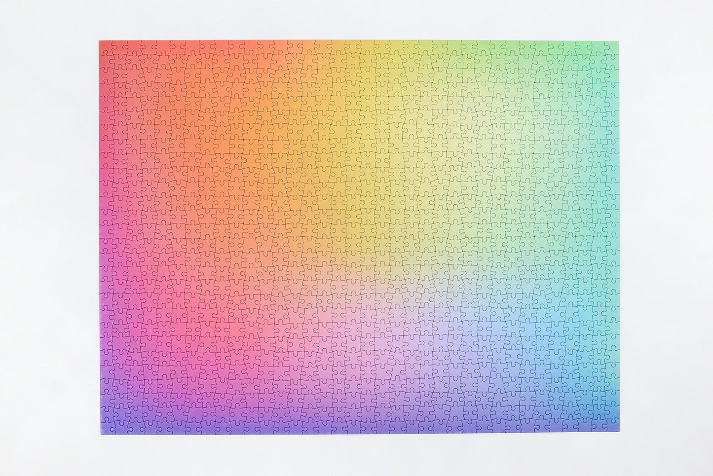 Blurry Rainbow  - Impuzzible No.21 - 1000 Piece Jigsaw Puzzle