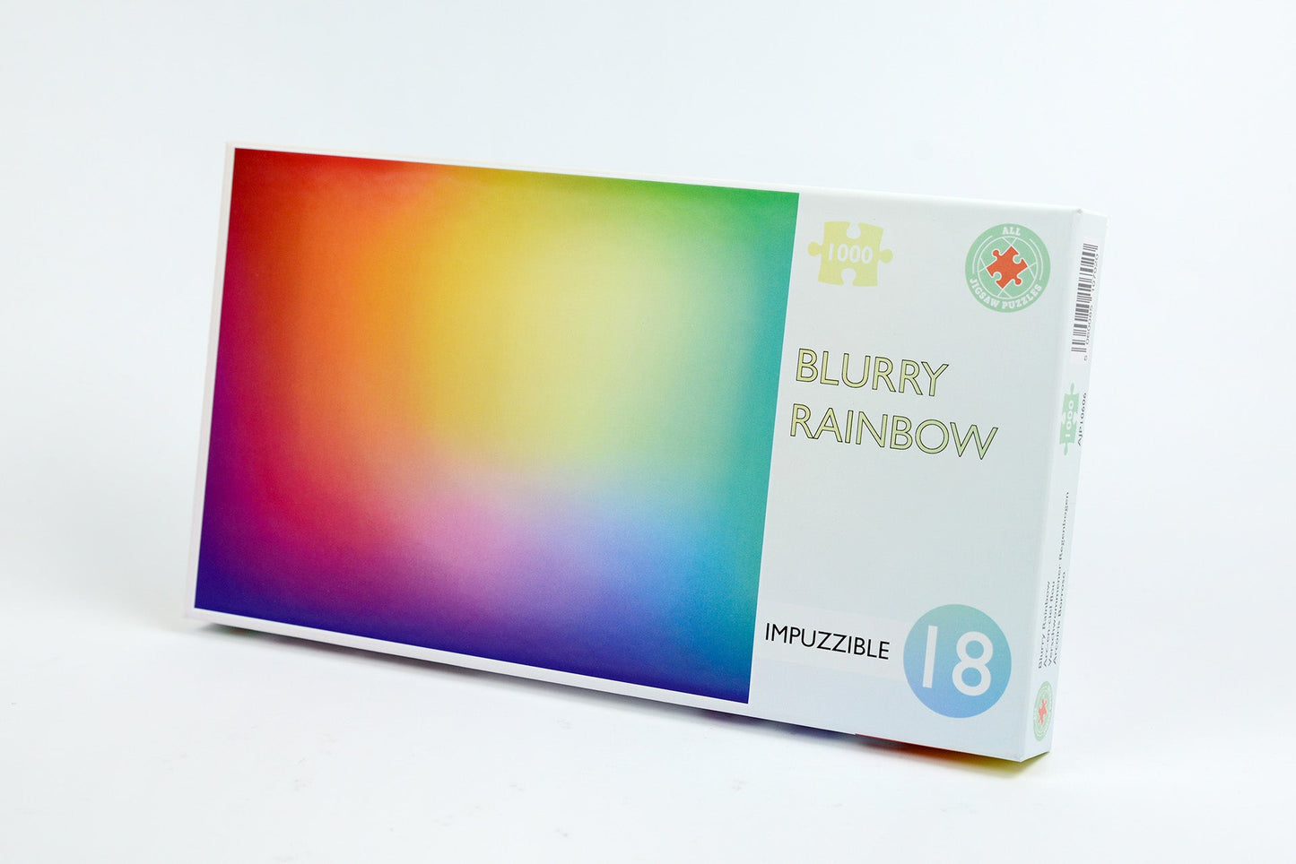 Blurry Rainbow  - Impuzzible No.21 - 1000 Piece Jigsaw Puzzle