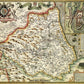 Durham Historical Map 1000 Piece Jigsaw Puzzle (1610) - John Speed