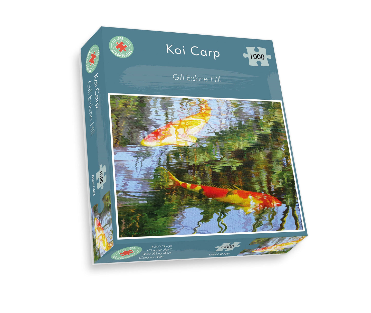 Koi Carp - 1000 Piece Jigsaw Puzzle